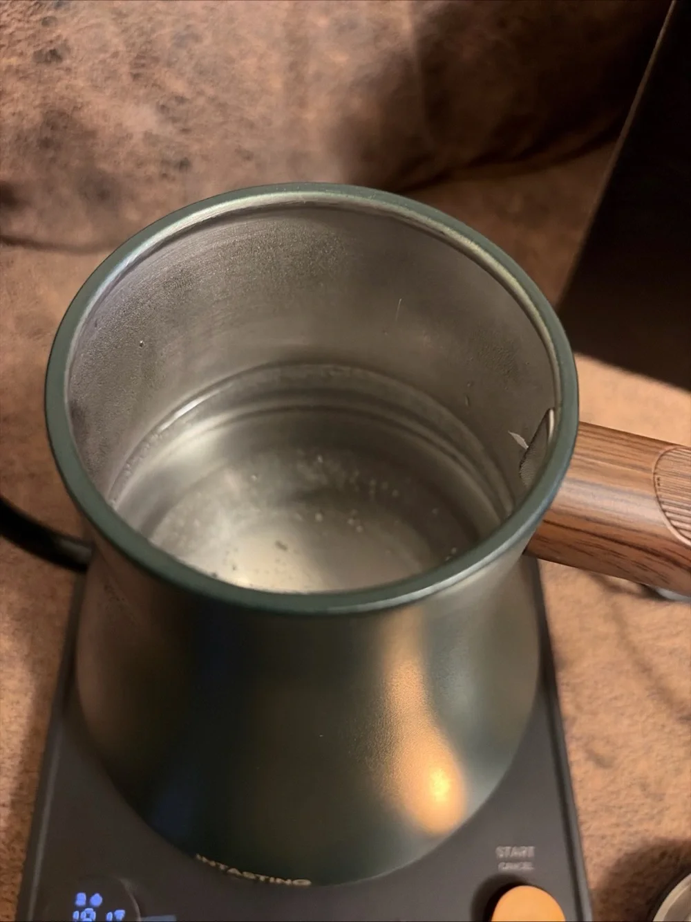 INTASTING Gooseneck Electric Kettle ±1°F Temp Ctrl 0.9L Hunter Green
